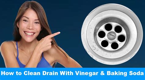 clean drain  vinegar  baking soda  blog  home