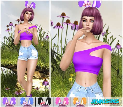 Downloads Sims 4 Collection Headband Bunny Eggs 4