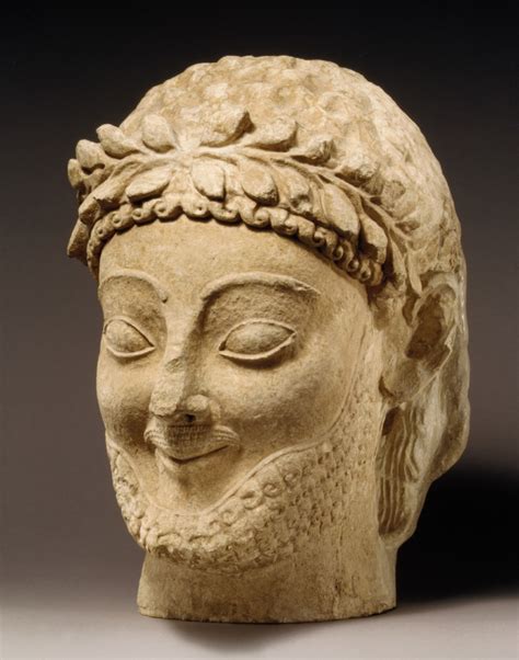 ancient art  quick    archaic smile