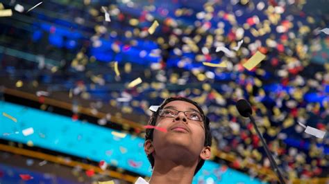 Arvind Mahankali 13 Of New York Win Scripps National Spelling Bee