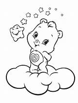 Coloring Pages Care Bears Bear Baby Colouring Color Sheets Carebears Kids sketch template
