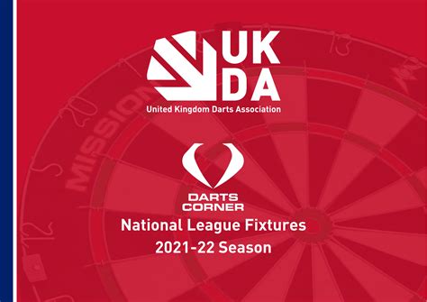 darts corner national league fixtures united kingdom darts association