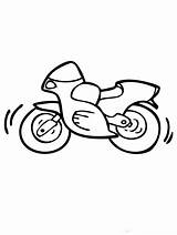 Motorrad Malvorlage Motocicleta Dibujosonline sketch template
