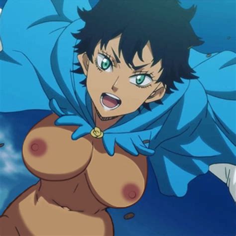 rule 34 1girls black clover black hair breasts large