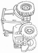 Combine Coloring Pages Harvester Getcolorings Print Color Getdrawings Tractor sketch template