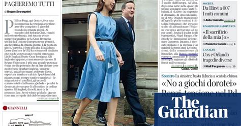 how newspapers covered brexit in pictures politics the guardian