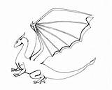 Dragon Coloring Pages Kids Easy Simple Dragons Drawing Flying Printable Draw Welsh Baby Cute Step Clipart Colouring Fire Realistic Drawings sketch template