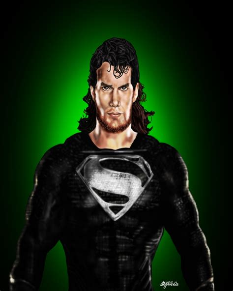 black superman  tronic  deviantart