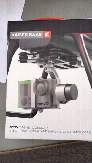 kaiser baas delta drone action camera mount gimbals fowles auction sales