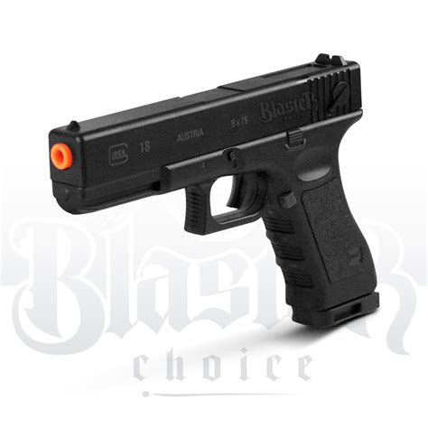 skd glock  handgun pistol blowback gel blaster black