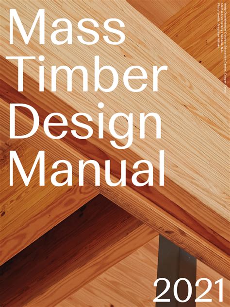 mass timber specifications
