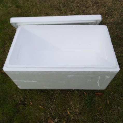 large styrofoam insulated shipping cooler container choose  size