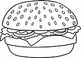 Hamburger Draw Burger Coloring Step Drawing Pages Food Drawings Cartoon Drawn Kids Colouring Popeye Cheeseburger Dragoart Line Books Culture Pop sketch template
