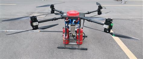 red fire fighting drone   rise building ap enterprises id