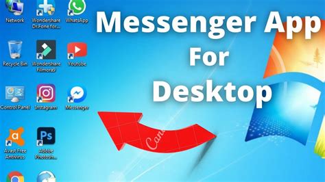 facebook messenger  laptop pc windows
