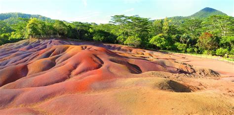 chamarel  coloured earth exotic holiday mauritius