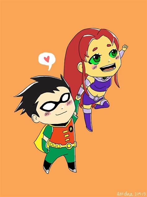 12 best robin and starfire