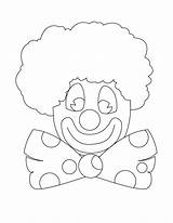 Clown Coloring Pages Printable Face Kids Drawing Bestcoloringpagesforkids Clowns Print Cartoon Sheets Getdrawings sketch template