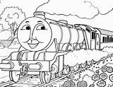 Coloring Choo Pages Train Library Clipart Thomas sketch template
