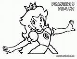 Coloring Pages Mario Wii Kart Popular sketch template