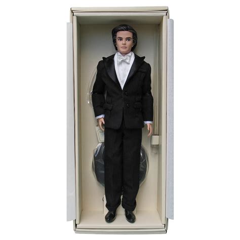 barbie collector fan club exclusive tailored tuxedo ken doll nrfb in hand