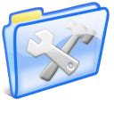 admin icon azullustre iconset mayosoft