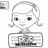 Mcstuffins Doc Hallie sketch template