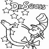 Seuss Coloring Dr Cat Pages Stars Birthday Surfnetkids Funny Hat Sheets Suess Colouring Activities Worksheets Lorax Crafts Books Fun Choose sketch template