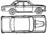 Volga Gaz Blueprints 1970 Sedan Blueprintbox sketch template