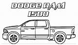 Dodge Ram Coloring Pages Trucks 1500 Car Truck 2500 Print Sheet Cars Cumins Kids Search Template Coloringsky Cover sketch template