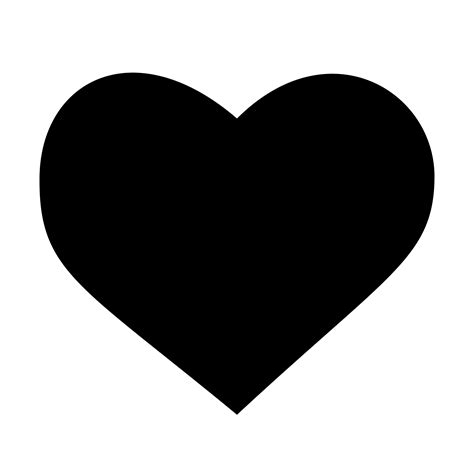heart silhouette clip art hear png    transparent heart png