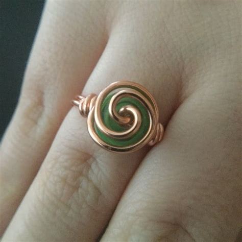 spiraling ring tutorial beginner ring wire wrapping tutorial etsy
