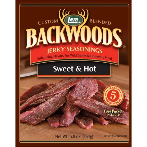 Backwoods Sweet And Hot Jerky Seasoning Lem Products