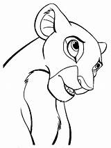 Lion King Coloring Pages Disney Print sketch template