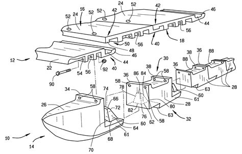 patent  modular pontoon boats google patents