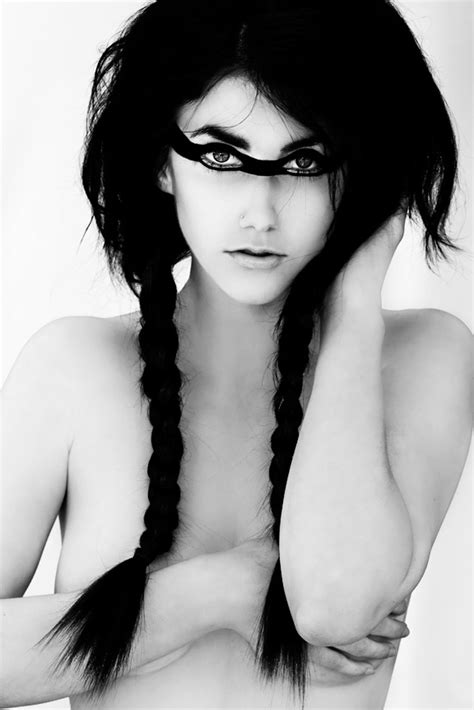 black and white girl makeup model modelmayhem image 61024 on
