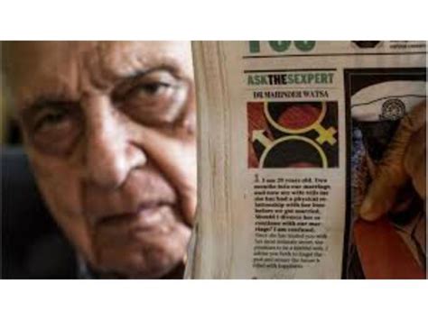 Mumbai’s Famous ‘sexpert’ Dr Mahinder Watsa Passes Away At 96