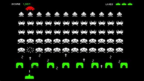 space invaders    shooting  rows  pixels   drama