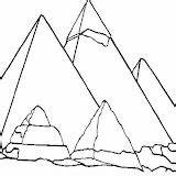Piramides sketch template