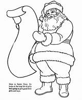Coloring Pages List Naughty Christmas Nice Santa Claus Template Sheet Color Drawing Printable Sheets sketch template