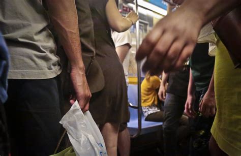 nyc subway riders fight back at groping grinding lewd acts