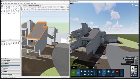 vectorworks gains  lumion  sync rendering   vgs technology