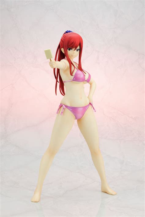 crunchyroll foot and a half tall fairy tail gigantic series erza scarlet figure goes on sale