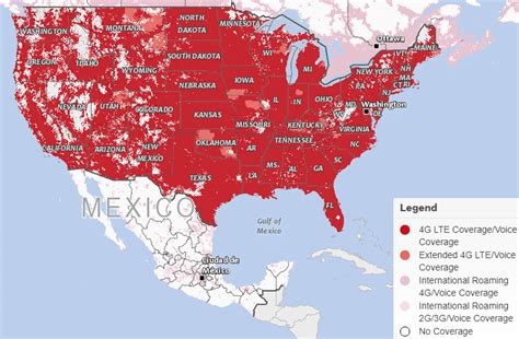 Verizon Coverage Map 2020 – Map Of The Usa With State Names