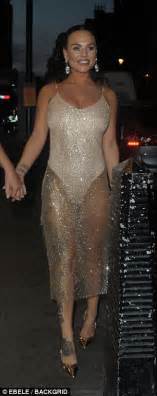 demi rose flaunts her hourglass curves in sheer dress daily mail online