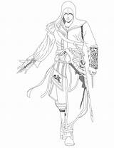 Creed Assassin Ezio Getcolorings sketch template