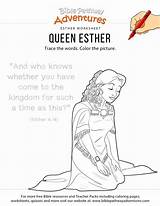 Esther Bible Queen Coloring Ester Pages Kids Activities School Printable Activity Sunday Sheets Preschool Lessons Story Copywork Colouring Study Sabbath sketch template