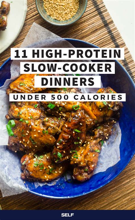 11 high protein slow cooker dinner recipes under 500 calories self