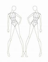 Croqui Fashion Templates Croquis Template Sketch Base Body Illustrations Drawings sketch template