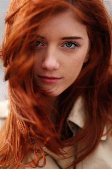 Women Redheads Models Freckles Green Eyes Faces Wallpapers